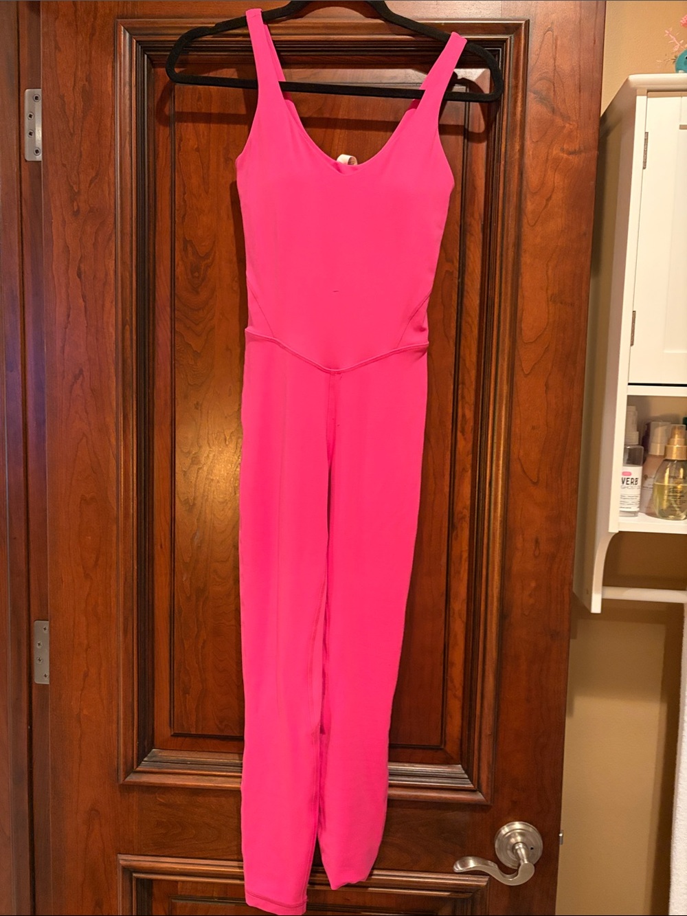 lululemon athletica Hot Pink Sleeveless Jumpsuit